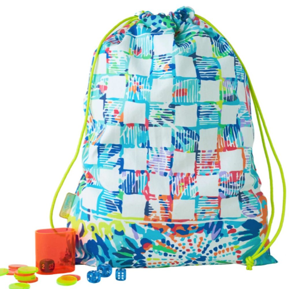 Lilly Pulitzer Game Board Back Pack
